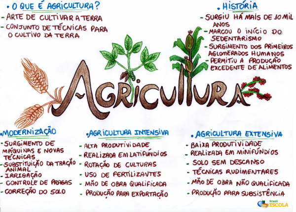 O Que Agricultura Brasil Escola