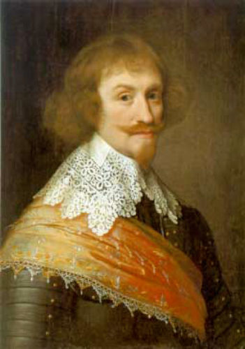 Maurício de Nassau, administrador da colônia holandesa no Nordeste durante as invasões holandesas.