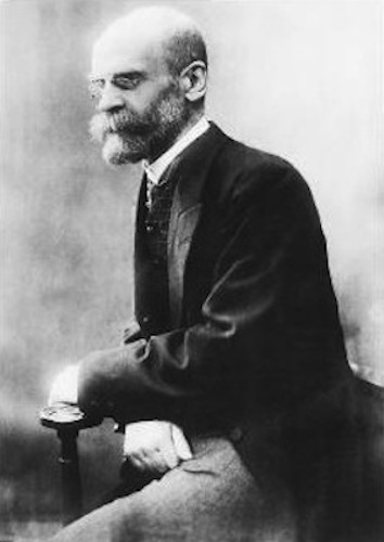 O sociólogo francês Émile Durkheim também serviu de referência para a sociologia parsoniana.