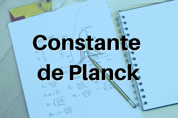 A constante de Planck é uma das constantes mais importantes da Física.
