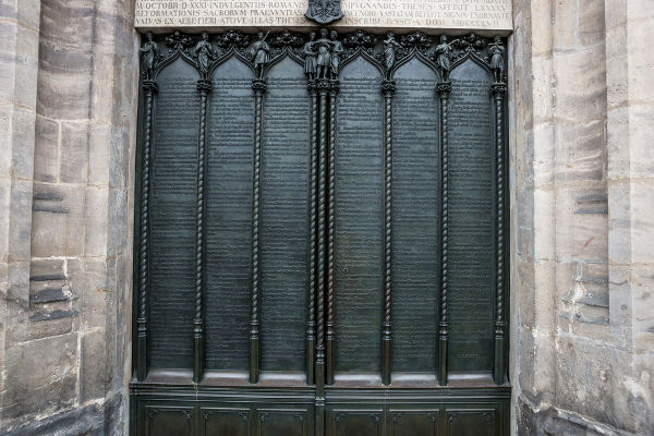 A carreira eclesiástica de Lutero deu-se toda em Wittenberg, cidade onde ficava a universidade em que ele trabalhava.
