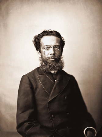 Machado de Assis, um dos autores do realismo.