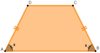 Trapézio laranja.