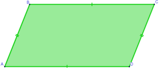 AB ≡ CD e AD ≡ BC