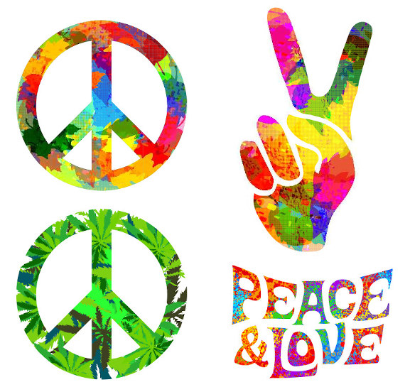 Símbolos do movimento hippie