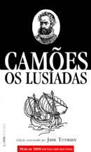 Capa do livro “Os Lusíadas”, de Luís Vaz de Camões, considerada a obra-prima do autor. 