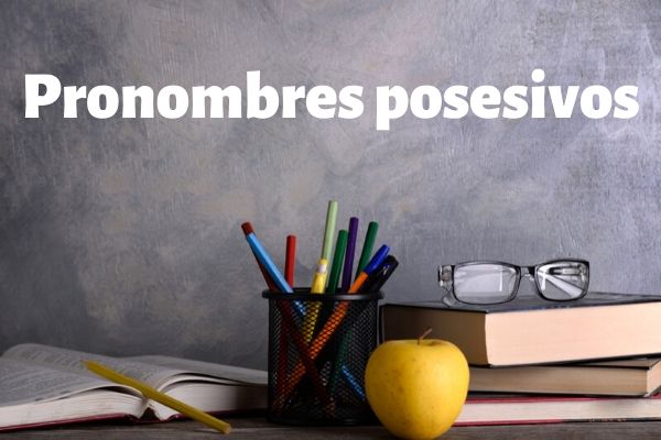 Pronomes possessivos indicam relações de posse.
