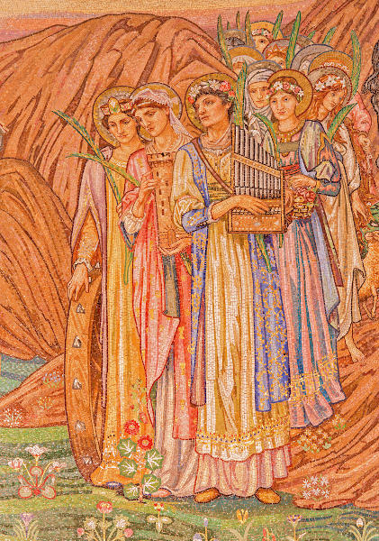 Edward Burne-Jones, pintor inglês que, à época do parnasianismo, retomou, na pintura, os temas de influência clássica. 
