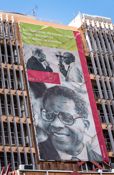 Aimé Césaire, um dos fundadores da negritude.