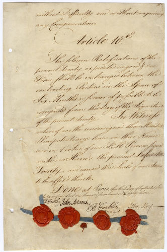 Até o século XIX, somente os documentos escritos oficiais, como o Tratado de Paris de 1783, eram considerados fontes históricas.