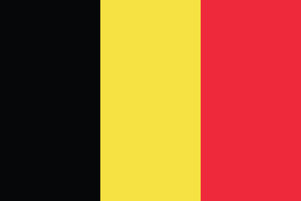 Bandeira belga. 