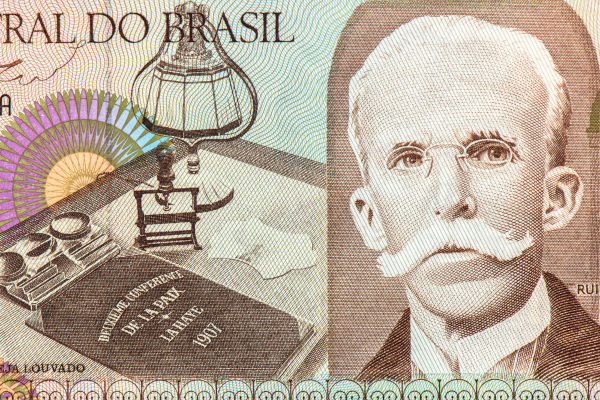 Rui Barbosa foi um dos grandes políticos e intelectuais brasileiros do começo do século XX.