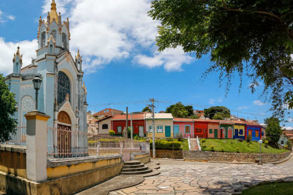 São Luiz do Paraitinga, onde Oswaldo Cruz nasceu, no dia 5 de agosto de 1872.