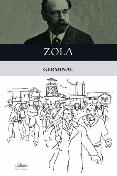 Capa do livro Germinal, de Émile Zola, publicado pela editora Estação Liberdade.