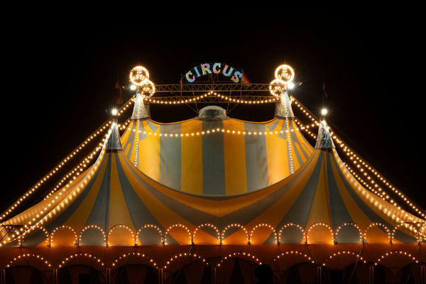 O circo é um tradicional e importante local de lazer e tem seu dia celebrado em 27 de março.
