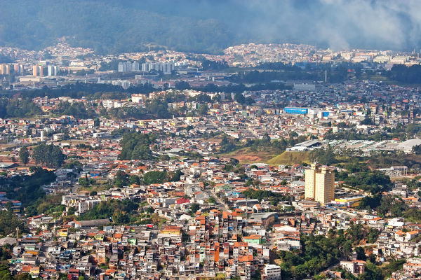 A cidade de São Paulo é um exemplo de cidade macrocefálica.