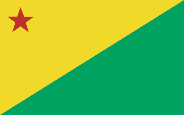 Bandeira do Acre.