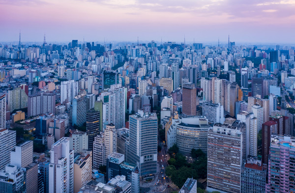 O município de São Paulo é o mais populoso do estado e também do Brasil. 