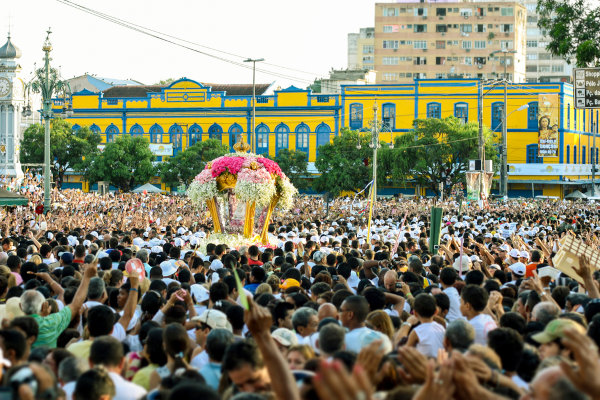 O Círio de Nazaré é a principal celebração religiosa do Pará. 