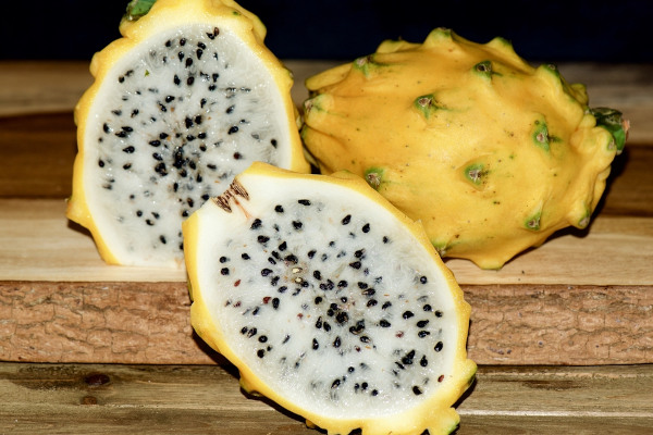 A pitaia tem um sabor adocicado e suave.