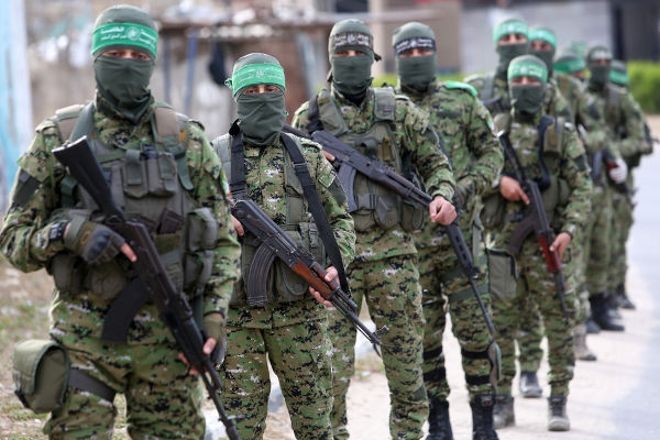 Soldados do Hamas.