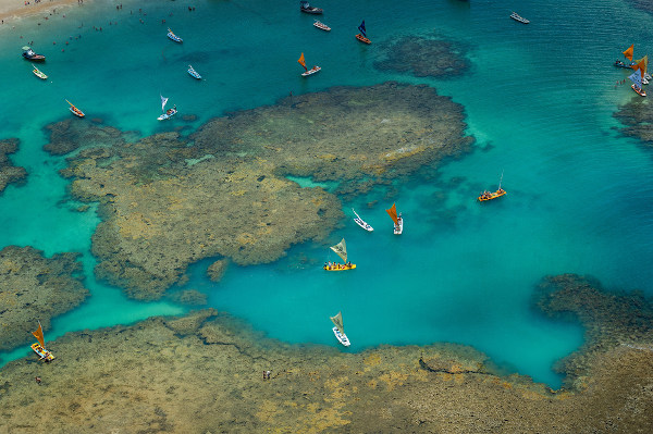 Porto de Galinhas, em Ipojuca, Pernambuco. 