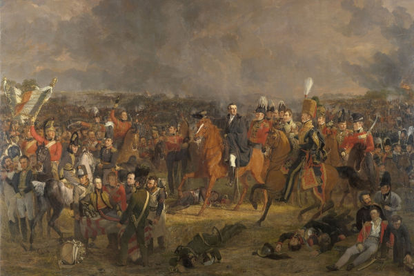 A Batalha de Waterloo foi travada em 18 de junho de 1815 e a derrota de Napoleão se consolidou com a chegada das tropas de Blücher.