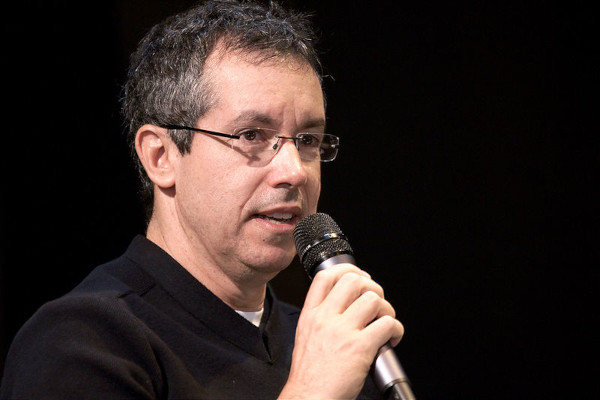Bernardo Carvalho, no Salão do Livro de Paris, em 2010.