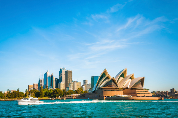 Vista da Austrália.
