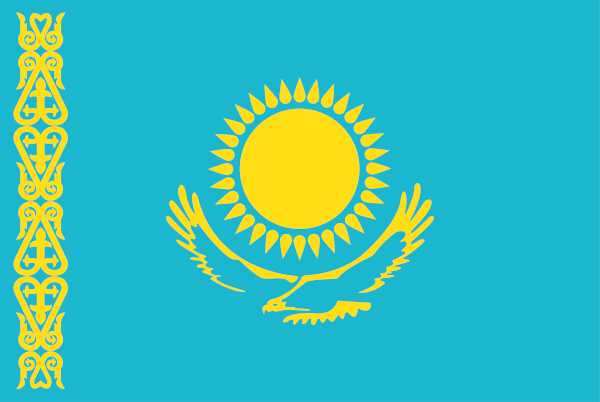 Bandeira do Cazaquistão