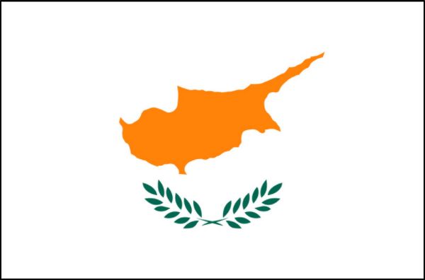 Bandeira do Chipre.