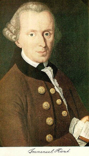 Retrato de Immanuel Kant