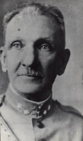 Retrato de Isidoro Dias Lopes, líder da Revolta Paulista de 1924
