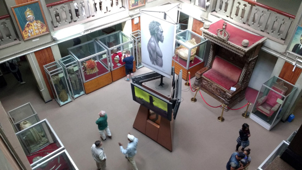  Foto do Museu Nacional da Etiópia.