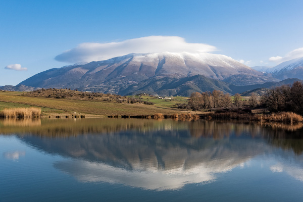 Monte Olimpo, na Grécia.