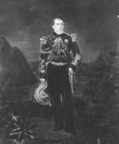 Pintura de Luís Alves de Lima e Silva, o duque de Caxias