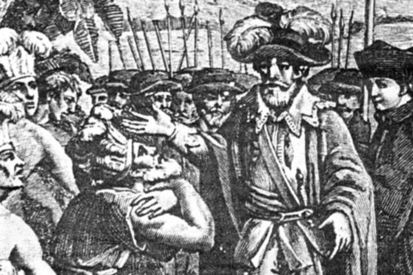 Tomé de Sousa chegou ao Brasil, em 1549, para ser o primeiro governador-geral da colônia portuguesa.[1]