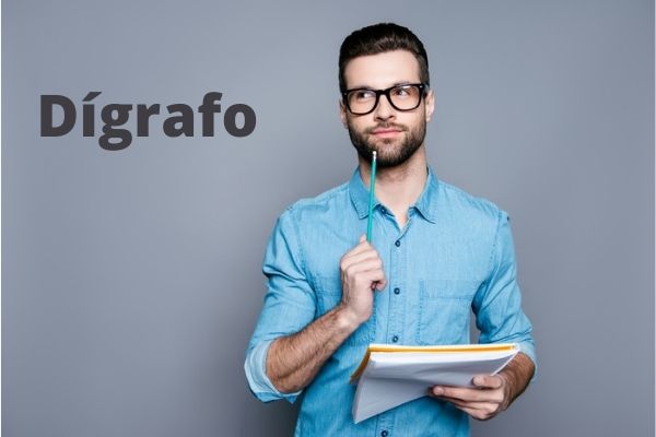 O dígrafo ocorre quando duas letras juntas representam um único som.