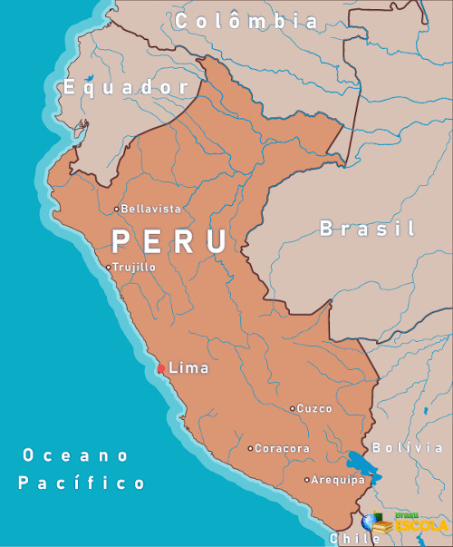  Mapa do Peru