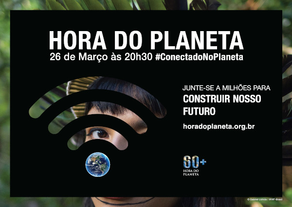 Banner de divulgação da Hora do Planeta de 2022.