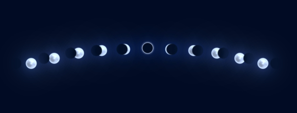 Eclipse lunar.