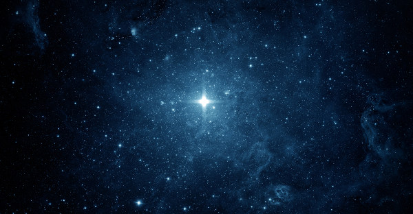 Estrelas no céu.