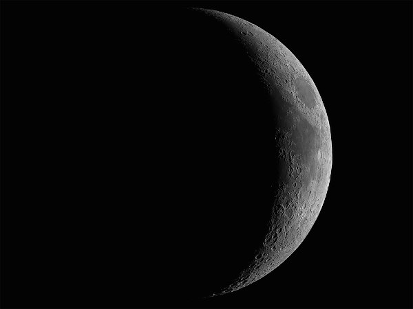 Lua minguante.