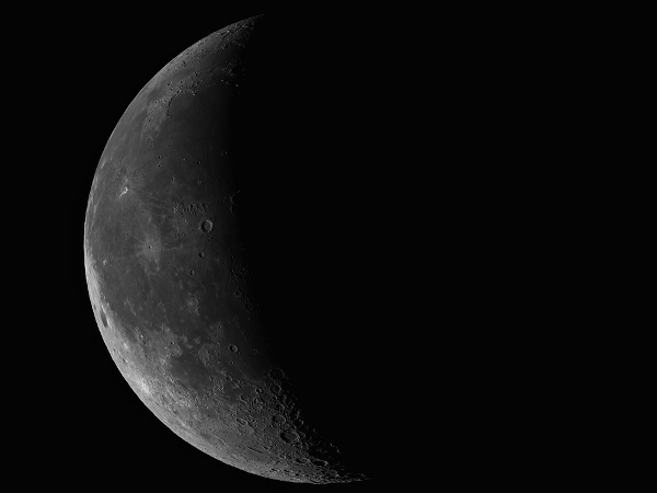 Lua crescente.