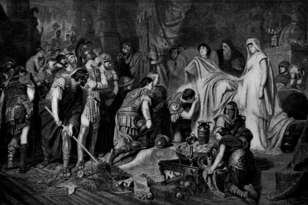 A Morte de Alexandre, o Grande. Pintura de Karl von Piloty (1886).