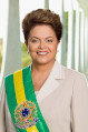Retrato de Dilma Rousseff. 