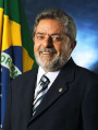 Retrato de Lula. 