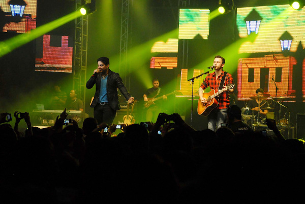  Show da dupla Jorge e Mateus, uma das principais duplas do sertanejo universitário.
