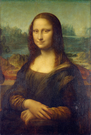 Quadro “Mona Lisa”.