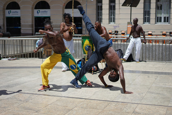 A história cantada pela Capoeira